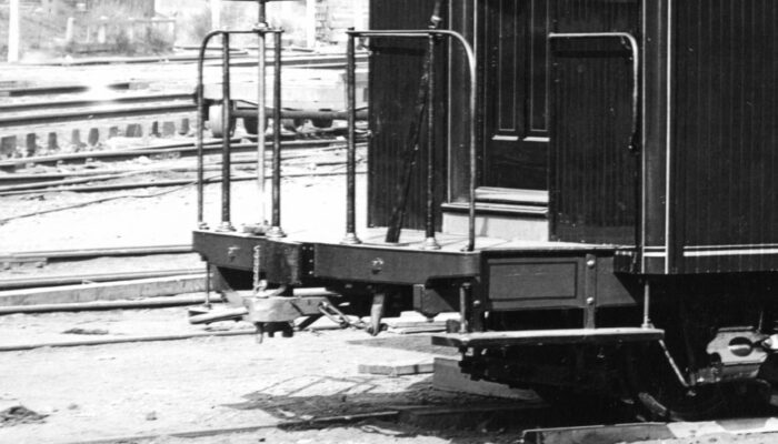 The Miller Platform and Coupling System were common in the early days of Maine's two foot railroads.