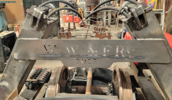 X-Cart The "X-Cart" under construction at the WW&F Railway in Alna, Maine.