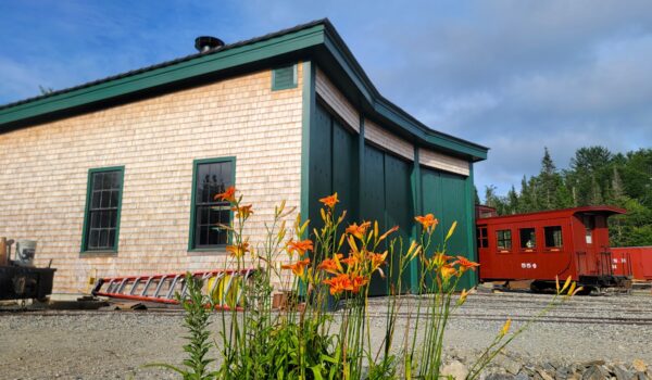 Morse Engine House The Morse Engine House at the WW&F Railway in Alna, Maine.