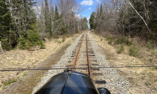 Climb aboard a ride on the unique Model T Railcar - at the WW&F Railway Museum in Alna, Maine.