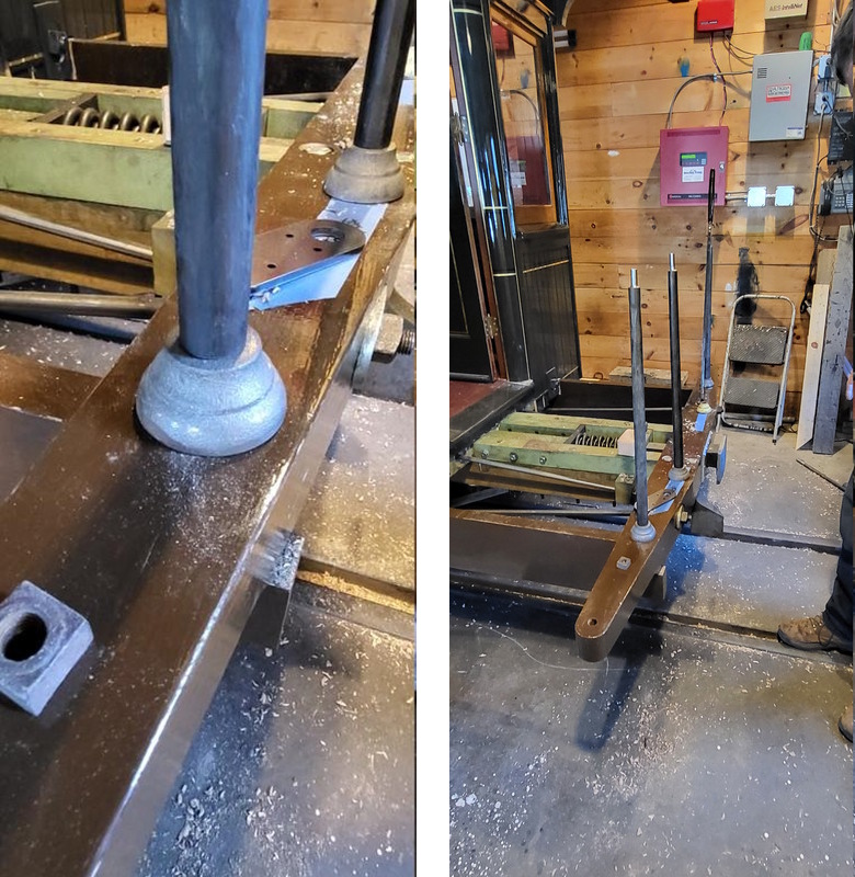 Miller Safety Platform and Couplers are being installed on Coach 9 being built by the volunteers of the WW&F Railway Museum in Alna, Maine.