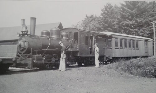Historic photo of the Monson Railroad. Historic photo of the Monson Railroad.
