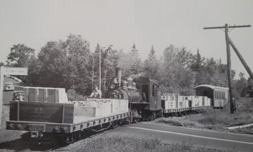 Historic photo of the Monson Railroad. Historic photo of the Monson Railroad.