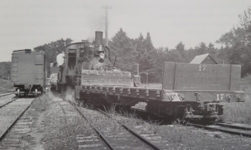 Historic photo of the Monson Railroad. Historic photo of the Monson Railroad.
