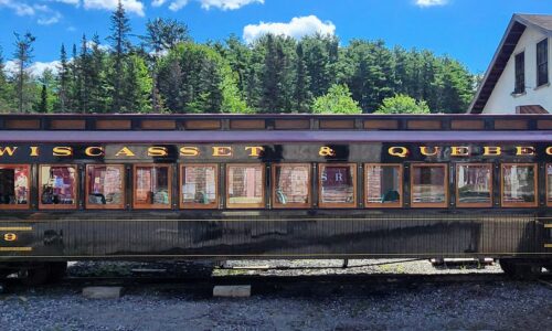 Experience Victorian Elegance in Coach 9 Wiscasset & Quebec Coach 9, built new by volunteers at the WW&F Railway Museum in Alna, Maine.