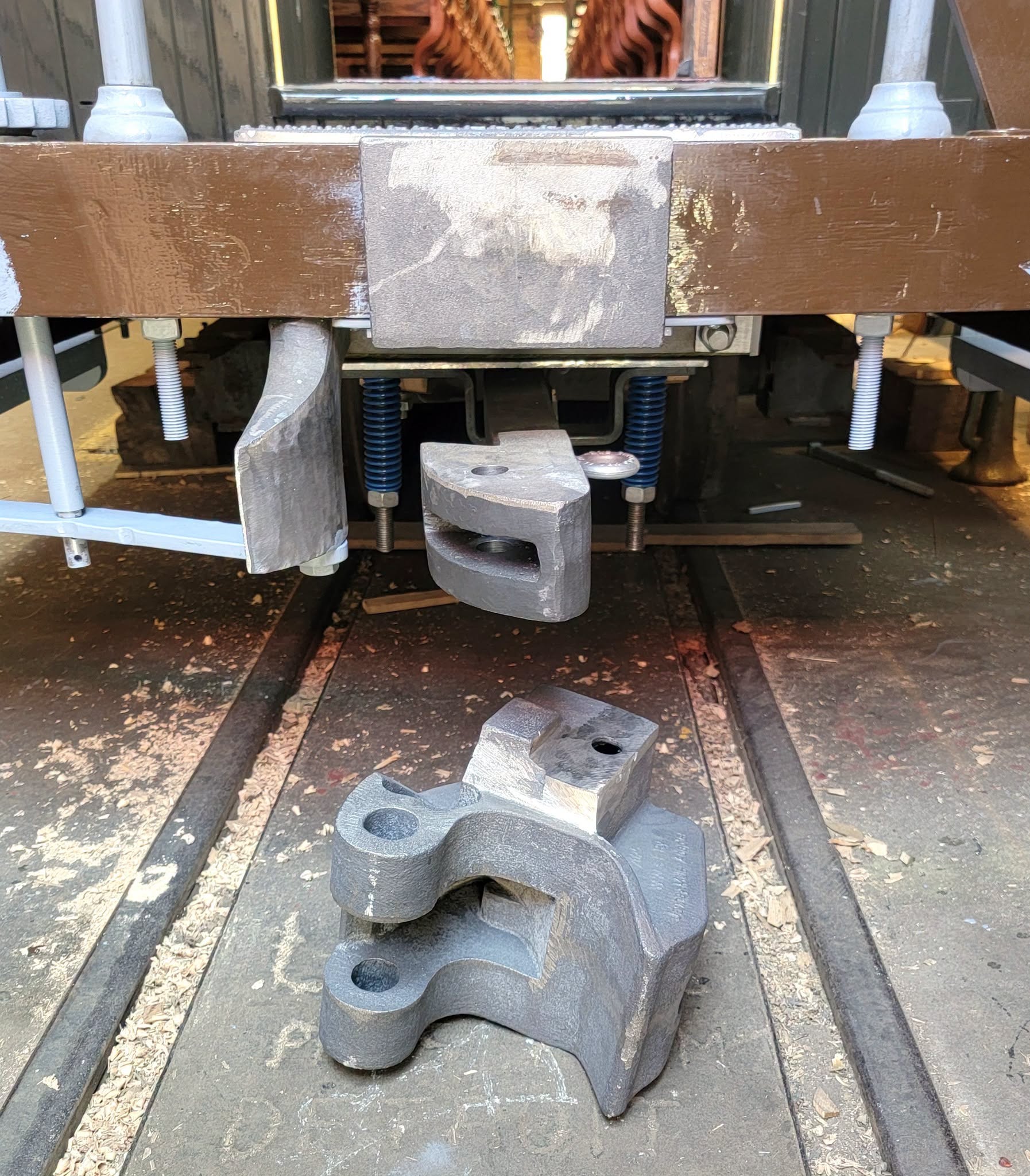 Coach 9 is being built by the volunteers of the WW&F Railway in Alna, Maine.