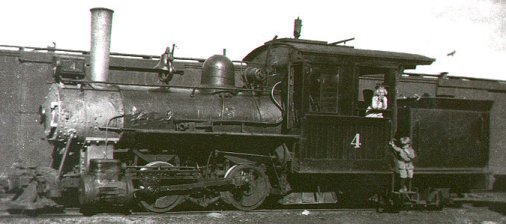 a vintage photo of a train